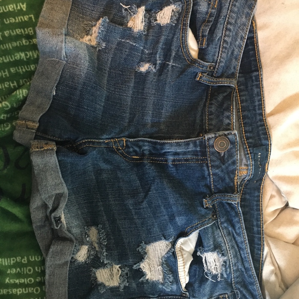 Aeropostale Midi Jean Shorts